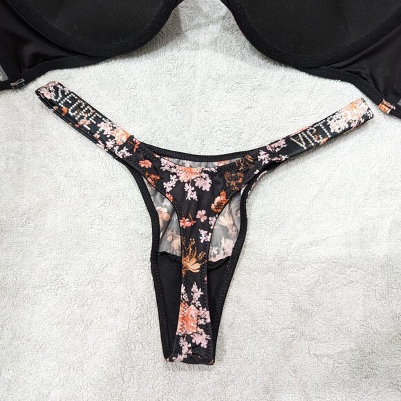 36B Victoria's Secret Bombshell bra with matching size XS thong - Picture 5 of 7
